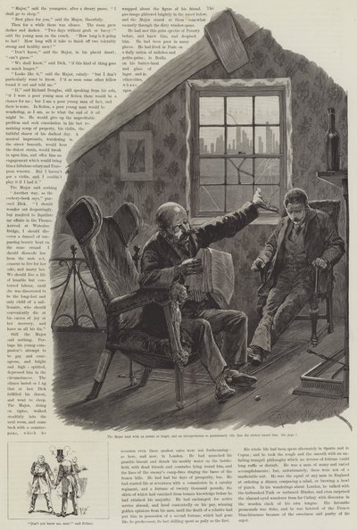 Cynic Fortune, Una storia di un uomo con una coscienza, di David Christie Murray da Richard Caton Woodville junior